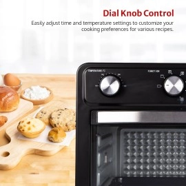 Pigeon Air Fryer Oven 25L 2-in-1 Appliance (OTG + Airfryer) 1400 Watts Air Fry, Bake, Broil, Toast, Defrost (Black) Without Rotisserie Pigeon Air Fryer Oven 25L 2-in-1 Appliance (OTG + Airfryer) 1400 Watts Air Fry, Bake, Broil, Toast, Defrost (Black) Without Rotisserie