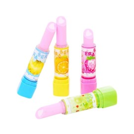 (36 Pcs) Lipstick Shape Eraser