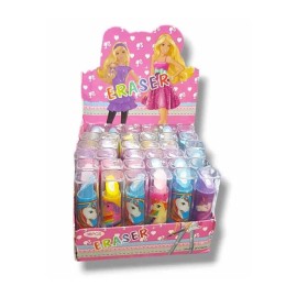 (36 Pcs) Lipstick Shape Eraser