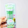 12 pcs Pencil, Sharpener and Cap set
