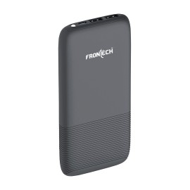 Frontech 10000MAH Polymer Battery Power Bank - PB-017, Black