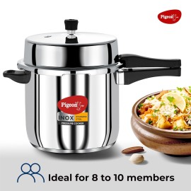 Pigeon Inox 10 Liter Stainless Steel Cooker