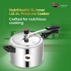 Nirlep NutriHealth 5 Litre Inner Lid Aluminium Pressure Cooker
