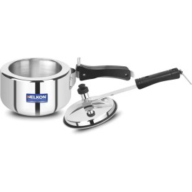 Nelkon Swera 2 Ltr Induction Bottom Pressure Cooker + Nelkon Swera 3 Ltr Induction Bottom Pressure Cooker(Stainless Steel)