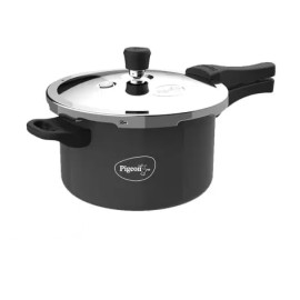 Pigeon Hard Anodized Pressure Cooker Titan 2.5 Liter with Induction Bottom