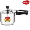 Pigeon Inox Stainless Steel Pressure Cooker 2 Liter Inner Lid Induction Bottom (Stainless Steel)