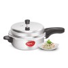 Pigeon Aluminium Pressure Pan Senior with Outer Lid,6-Litres,Silver