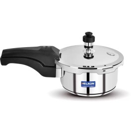 Nelkon Stylo 1Ltr Induction Bottom Pressure Cooker (Stainless Steel)
