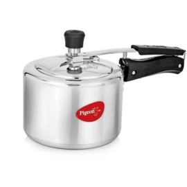 Pigeon Storm 3 Liter Induction Bottom Pressure Cooker (Aluminum)