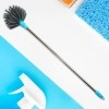Extendable Stainless Steel Cobweb Brush for Ceiling, Lights, Fans & Home Dusting