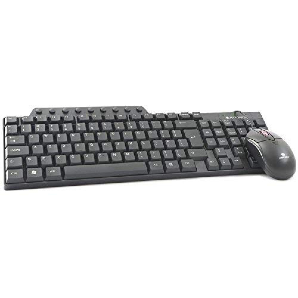 Zebronics Judwaa 555 USB Wired Mouse and Keyboard and Mouse Combo for Computer/Laptop