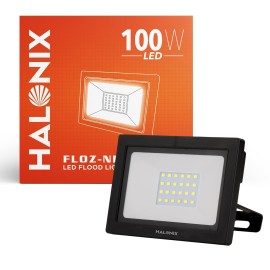 Halonix 10W Led Outdoor Flood Light Waterproof - IP66 Led Lights with 120° Wide Beam Halogen Light, Focus Light for Garage, Parking,Shop -(Cool White)