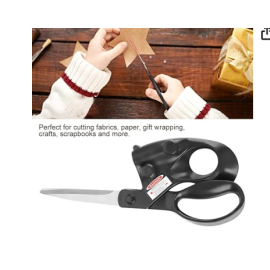 Laser Scissors - Professional Sewing Guided Cut Straight Fast Fabric Paper Crafts