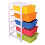 Multipurpose Modular Drawer Organizer Storage Box - 5 Layers