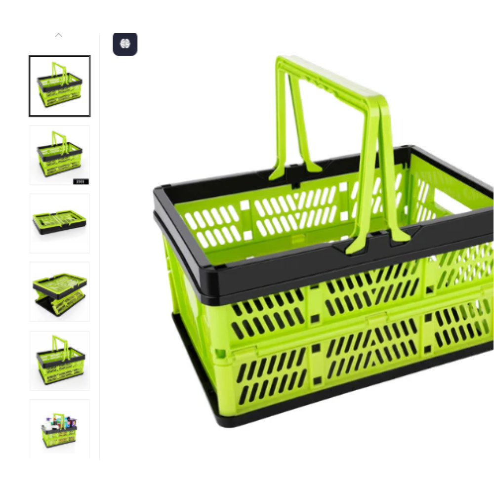 Folding Shopping Portable Storage Basket