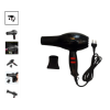 1500 Watts Professional Hair Dryer 2888 (Black)