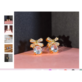 Classic Hoop Earrings with Modern Touch