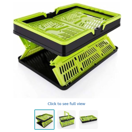 Folding Shopping Portable Storage Basket