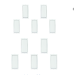 Anchor by Panasonic Roma Classic 10AX 1 Way Switch for Electric Board (White, 21011-10)