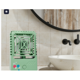 Mini Desktop Fan Rechargeable Table Fan Handheld Fan Usb Fan Desk Fan Cooling Fan For Home Office Car Multi Use Fan (Battery Not Include)