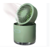 Mini Desktop Cooling Fan Automatic Shaking Head Rotating Spray Humidifier Fan Water Cooling Small Fan Desktop Mini Air Conditioning Fan With Small Water Tank