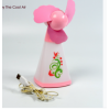  Cute Bright Color Desktop Office Usb Mini Fan Battery Usb Fans Usb Mini Fans (Battery Not Include)