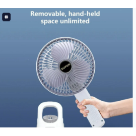 Multifunctional Usb Desk Fan Clipped Fan (1 Pc With Brown Box)