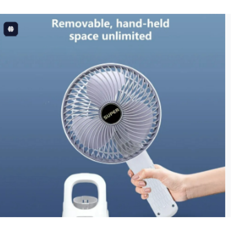 Multifunctional Usb Desk Fan Clipped Fan (1 Pc With Brown Box)