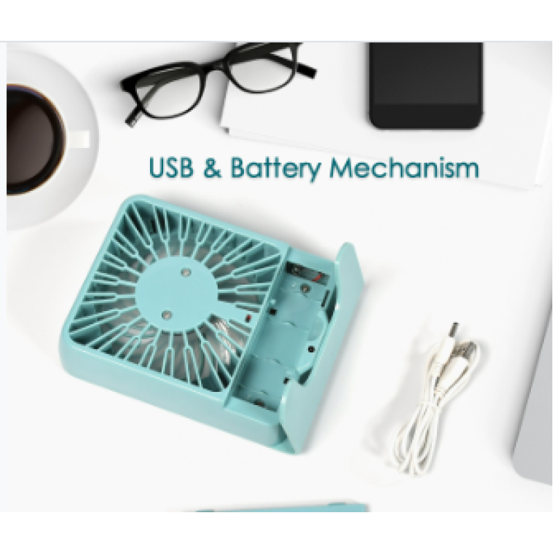 Portable Desk Fan Big Table Fan 3 Step Speed Setting Fan Personal Desk Fan Suitable For Office , School & Home Use 