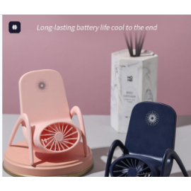Portable Mobile Phone Holder Fan Personal Fan Multi- Function Fan Handheld Charging Fan