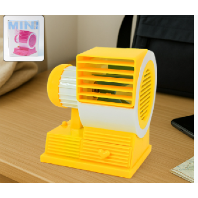 Mini Dual-blade Portable Usb Table Fan