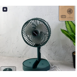 Foldable Mini Desk Fan With Adjustable Height And Angle (1 Pc)