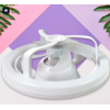 360 Rotation Ceiling Fan Light Smart Fan With Remote Control (1 Pc)