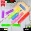Plastic Toothbrush Covers - 6pc Anti-Bacterial Travel Protectors for Oral Care