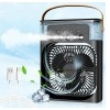 Portable Air Conditioner Fan - Personal Desk Cooling Fan (Battery Not Included)