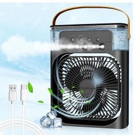 Portable Air Conditioner Fan - Personal Desk Cooling Fan (Battery Not Included)