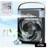Portable Air Conditioner Fan - Personal Desk Cooling Fan (Battery Not Included)