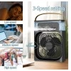 Portable Air Conditioner Fan - Personal Desk Cooling Fan (Battery Not Included)