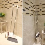 Handle Dustpan and Brush for Sweeping & Cleaning Dust Pan and Broom Handled, Supdi