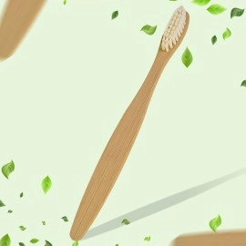 Wooden / Bamboo Brush Toothbrush Ultra Soft Bristles (1 Pc) Wooden / Bamboo Brush Toothbrush Ultra Soft Bristles (1 Pc)