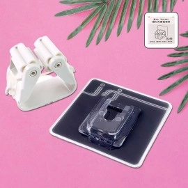 Wall Mounted Mop Broom Hanger Holder (1-Layer) Wall Mounted Mop Broom Hanger Holder (1-Layer)