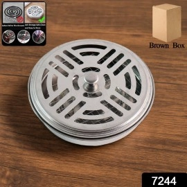 Decorative Mosquito Coil Holder Mosquito Coil Container, Incense Holder Safe Burning Coil Tray for Home Patio Pool Side Outdoor, Metal Tray