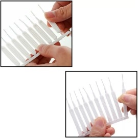 10-Piece Multifunctional Reusable Anti-Clog Shower Nozzle Brush 10-Piece Multifunctional Reusable Anti-Clog Shower Nozzle Brush
