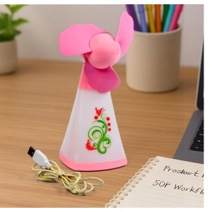 Portable USB Mini Fan for Office Desk Use
