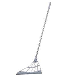 Durable Eco-Friendly Broom with Scraper-2