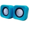 Frontech SW-0081 3 W Auxiliary Laptop/Desktop Speaker Light Blue, Mono Channel