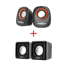 Frontech Multimedia Speaker SW-0036 + Frontech 3 Watt Mono Channel USB Speaker SW -0039