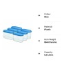 Pigeon StakBox 1.1 Litre Set of 6 Storage for Kitchen, Blue