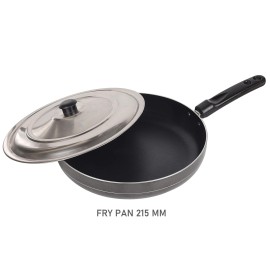 Nelkon Nonstick Duo Pack Dosa Tawa 275 & Fry Pan 215 Gift Set