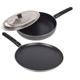 Nelkon Nonstick Duo Pack Dosa Tawa ..